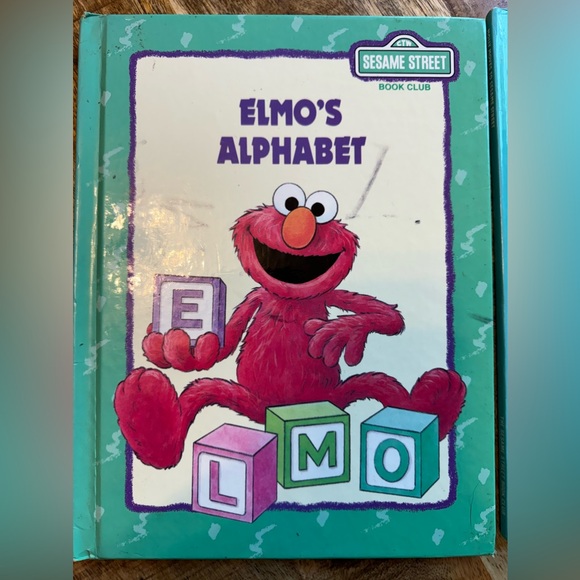 Lot of 8 90’s Sesame Street Children's Book Club Large Hardcover - Picture 6 of 10